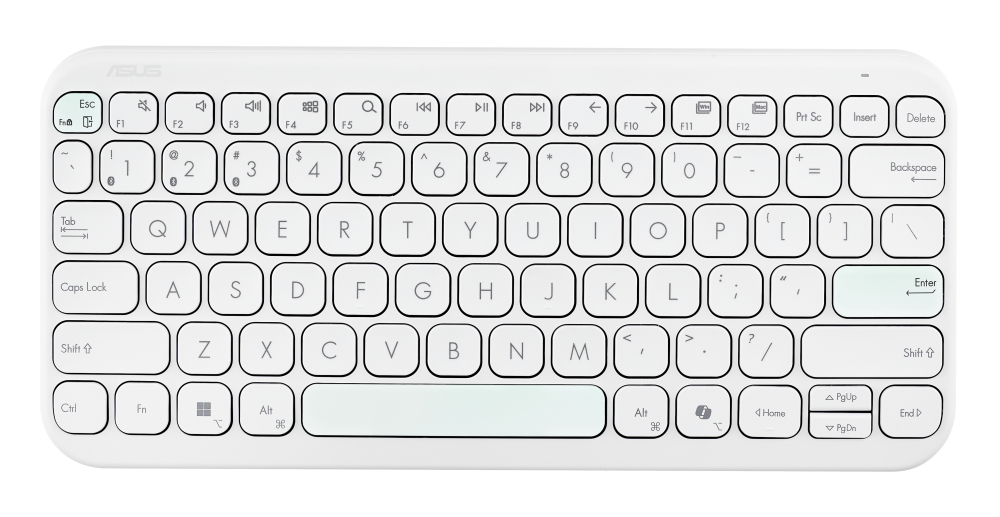 ASUS Marshmallow KW100 keyboard Home Bluetooth QWERTY US International Beige [2]