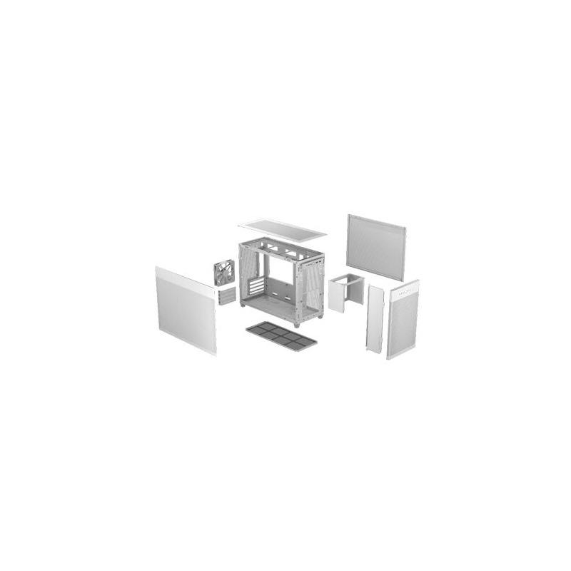 ASUS Prime AP201 MicroATX Mini Tower White [4]