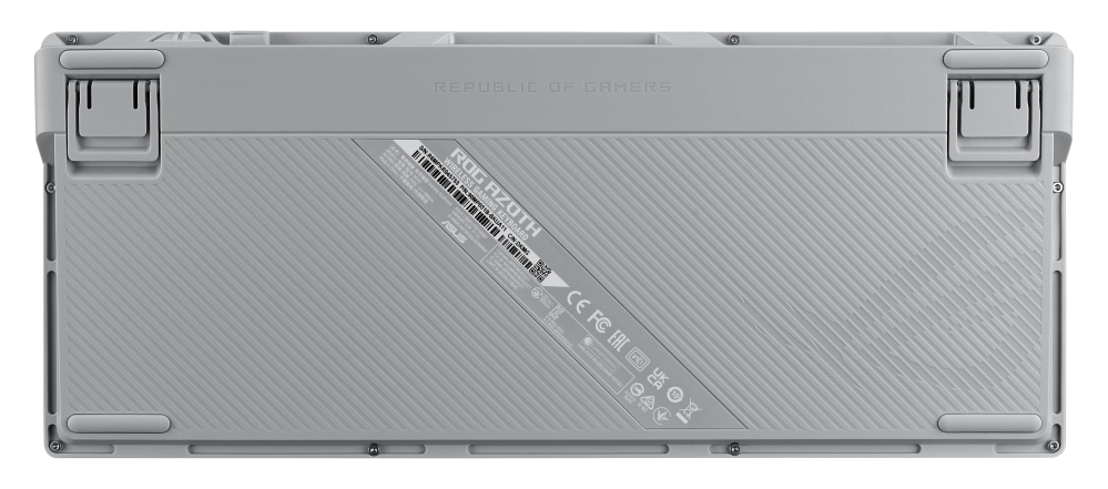 ASUS ROG Azoth keyboard Gaming USB + RF Wireless + Bluetooth White [7]