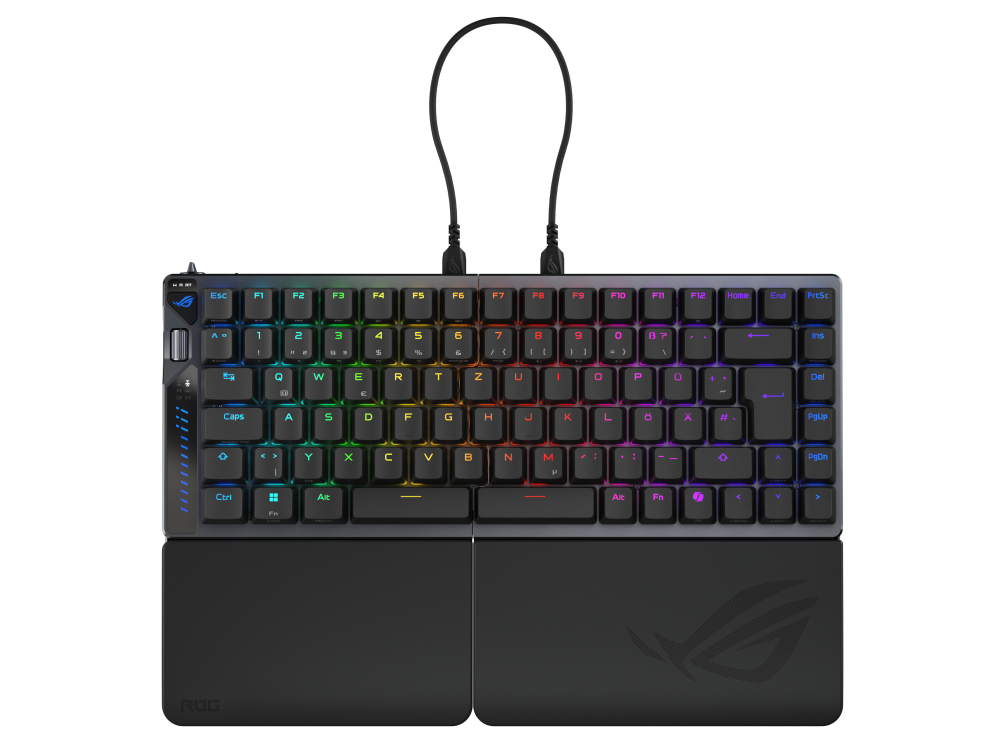 ASUS ROG Falcata keyboard Gaming USB + RF Wireless + Bluetooth QWERTZ German Black [2]