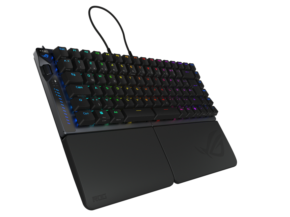 ASUS ROG Falcata keyboard Gaming USB + RF Wireless + Bluetooth QWERTZ German Black [4]