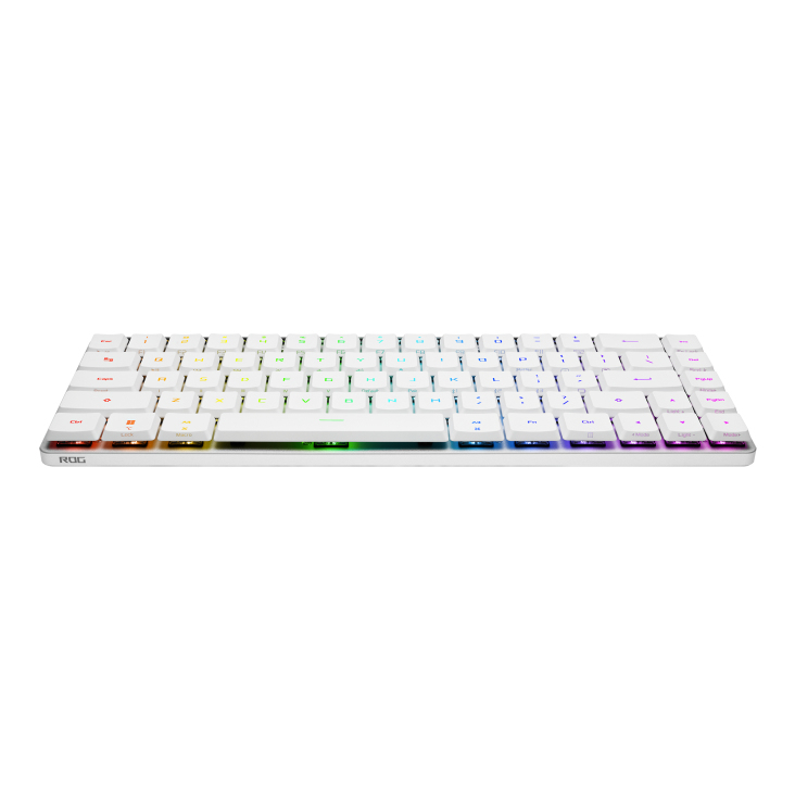 ASUS ROG Falchion RX Low Profile keyboard Gaming USB + RF Wireless + Bluetooth QWERTZ White [5]