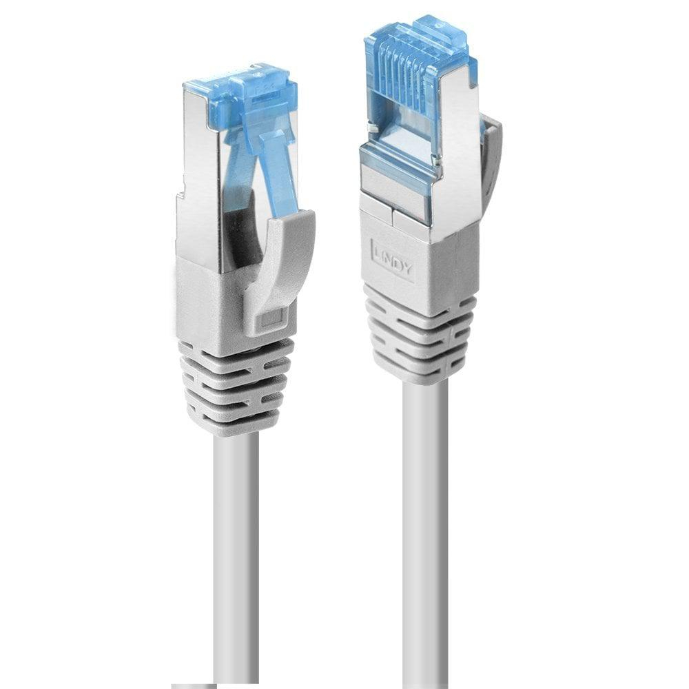 Cablu retea Lindy LY-47136 5m Cat.6A S/FTP LSZH Network, grey [2]