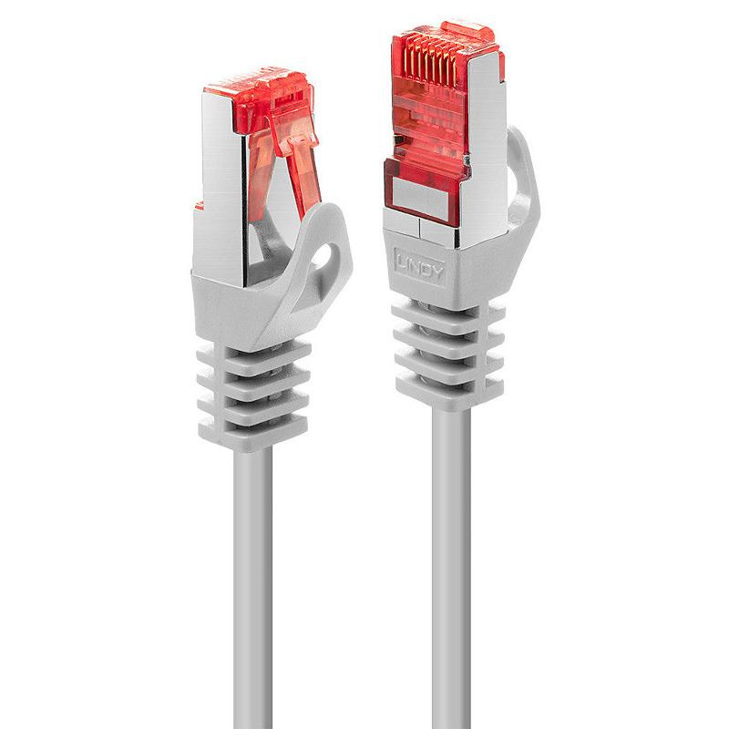 Cablu retea Lindy LY-47704, 2m Cat.6 S/FTP Network, Grey [2]