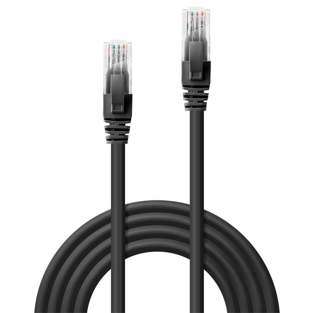 Cablu retea Lindy LY-48077, 1m Cat.6 U/UTP, Black [3]