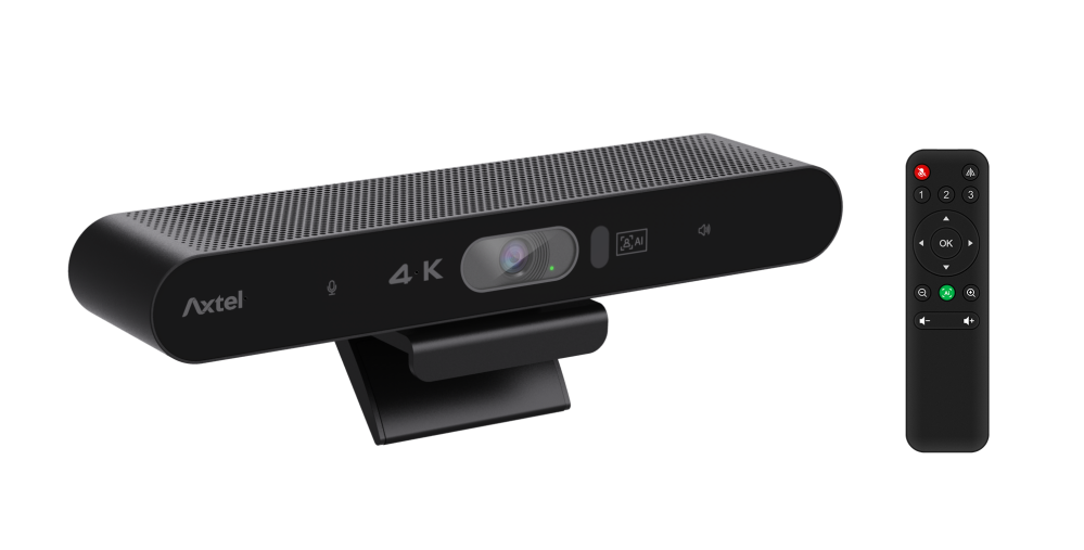 Camera Web Axtel AX-4K Video-Bar-Mini, rezolutie video 4K, USB-A, Negru [3]