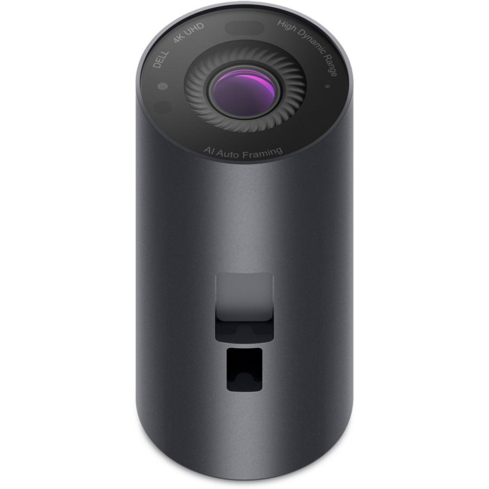 Camera Web DELL UltraSharp Webcam, rezolutie video 4K, USB-C, Negru [2]