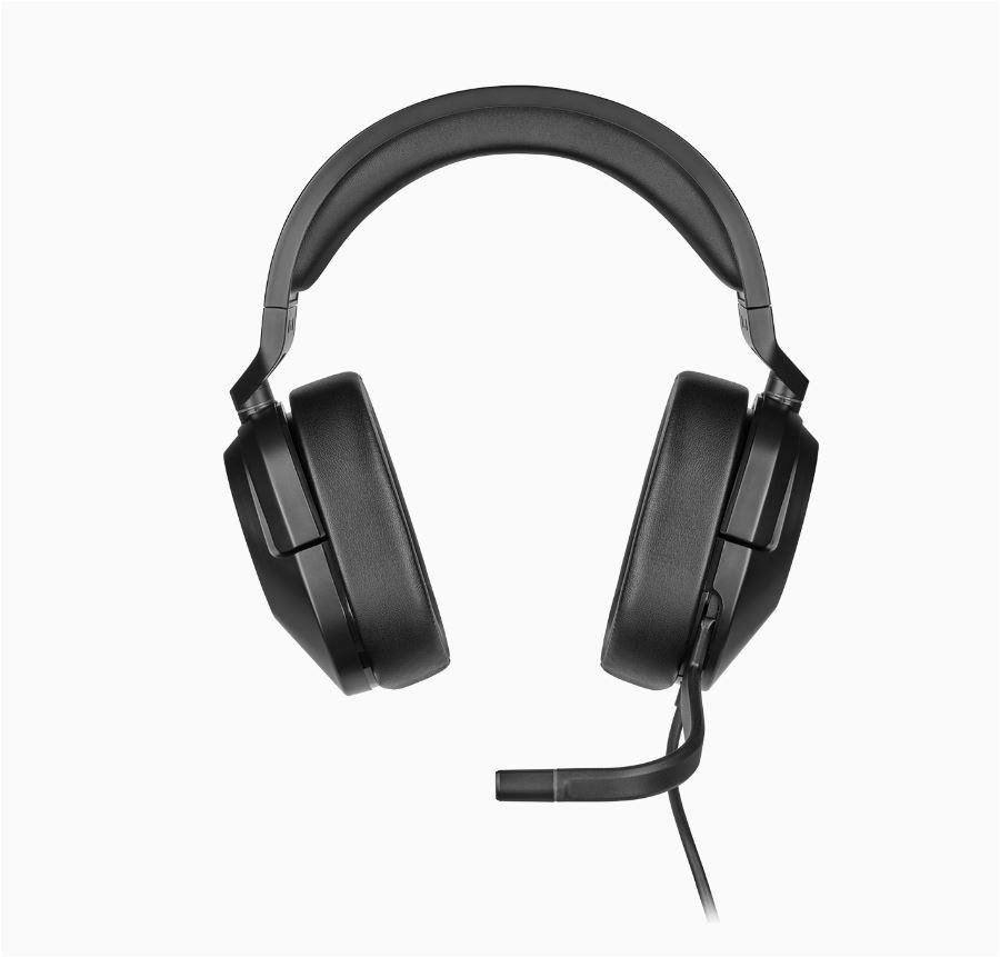 Casti Gaming Head-band CORSAIR HS55 STEREO, Wired, Negru [2]