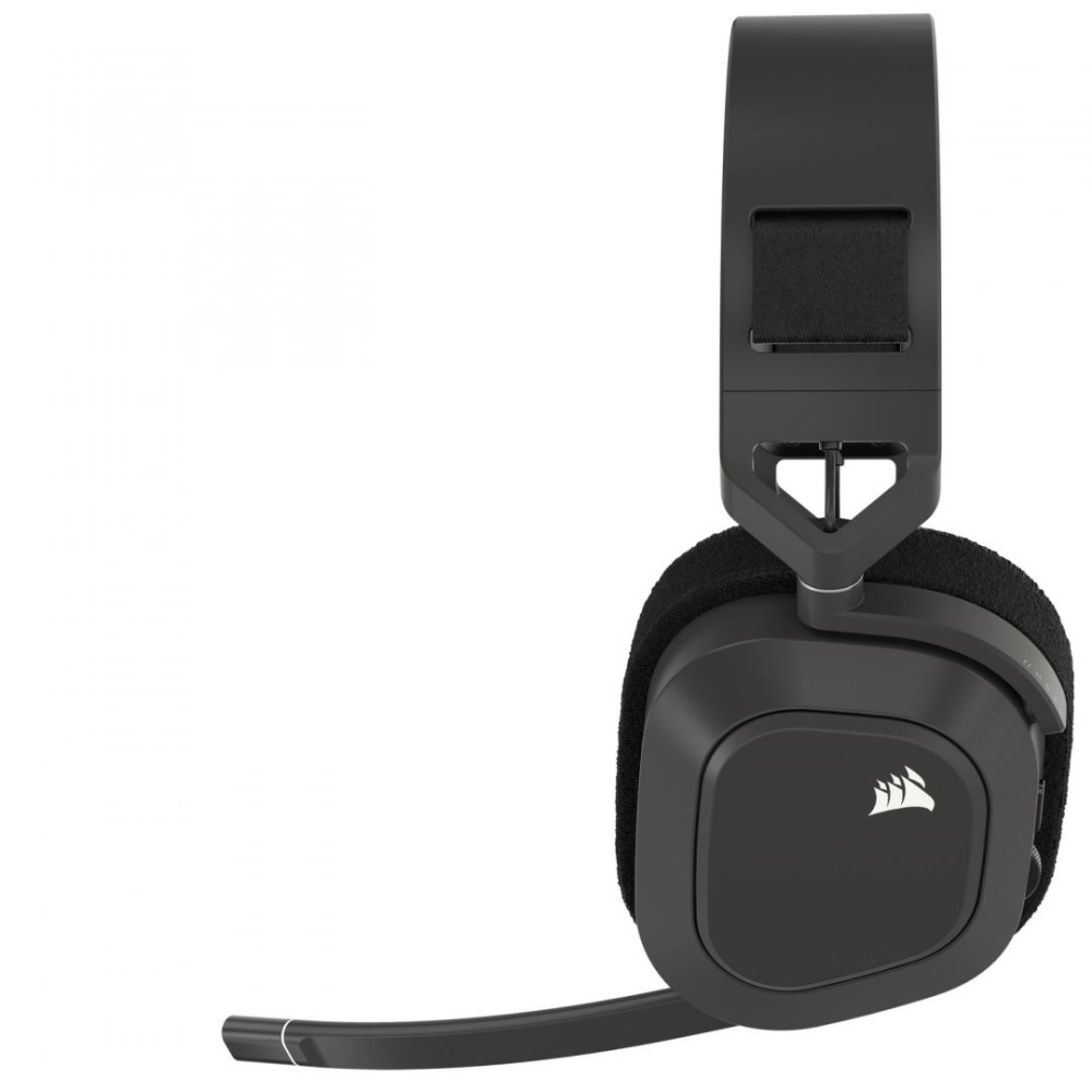 Casti Gaming Head-band CORSAIR HS80 MAX WIRELESS, Fara Fir, Gri [3]