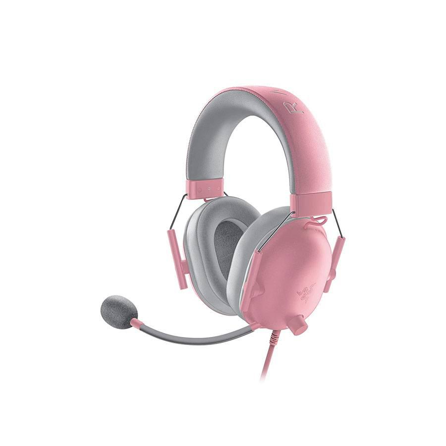 Casti Gaming Head-band Razer Blackshark V2 X, Wired, Roz [2]