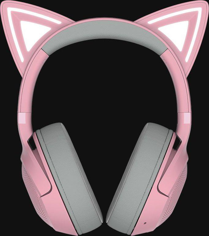 Casti Gaming Head-band Razer Kraken Kitty V2 BT, Wireless, Noise-canceling, Roz [3]