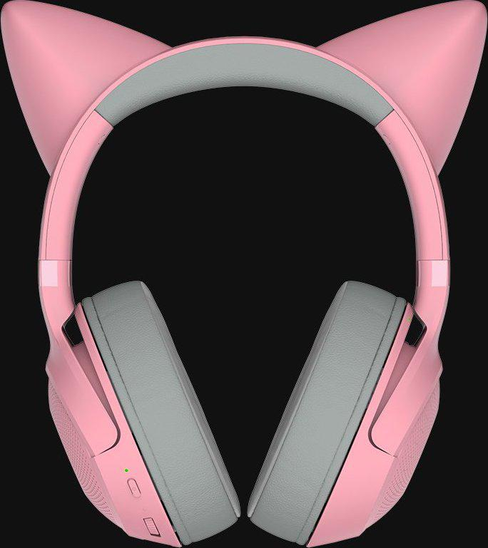 Casti Gaming Head-band Razer Kraken Kitty V2 BT, Wireless, Noise-canceling, Roz [2]