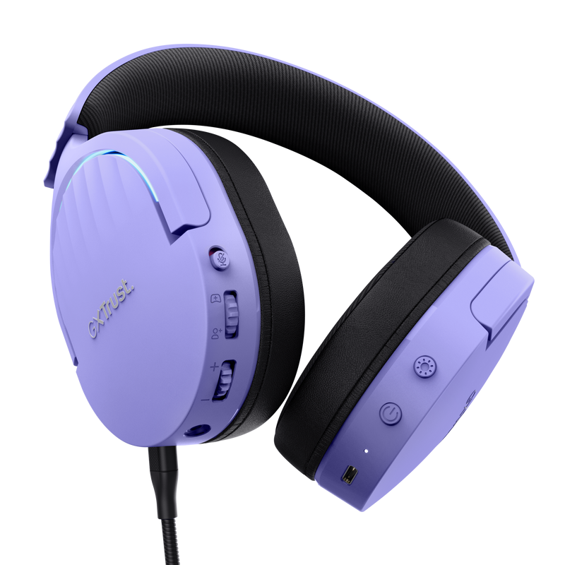 Casti Gaming Head-band Trust GXT 491P Fayzo, Wireless, Mov [3]