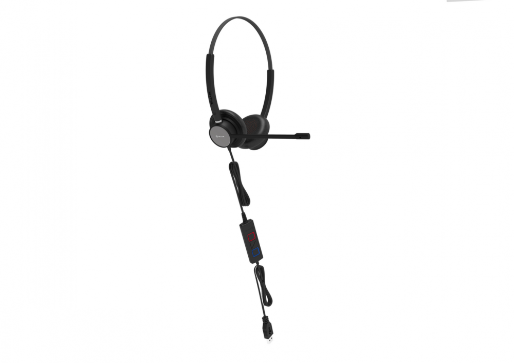 Casti Head-band TELLUR Voice 420, Wired, Negru [2]