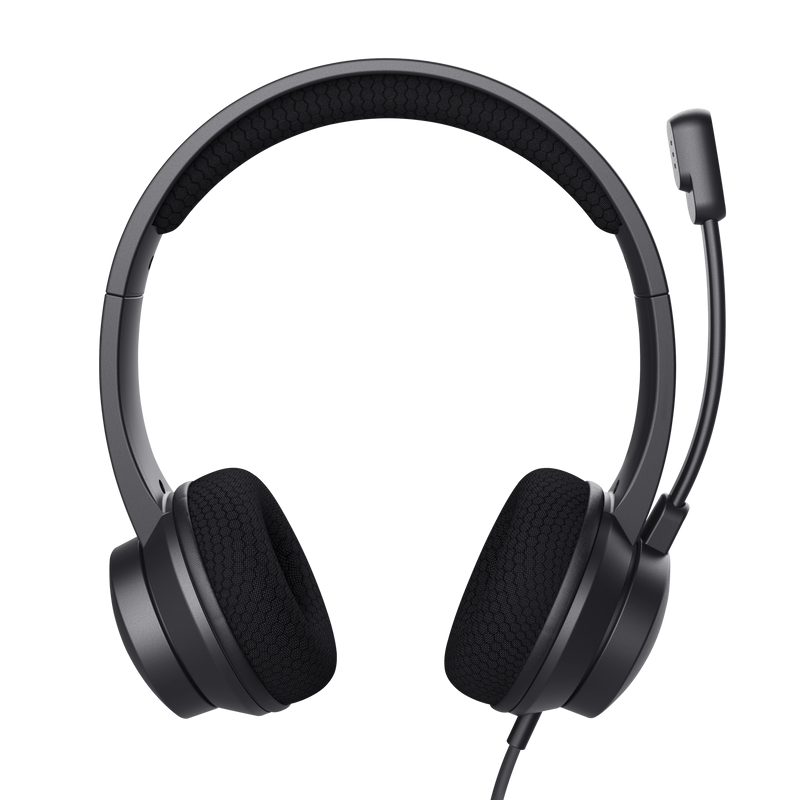 Casti Head-band TRUST Ayda, Cu fir, noise-canceling, Negru [3]