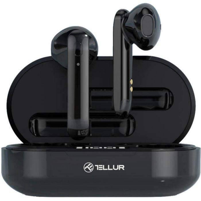 Casti In-ear TELLUR Flip True Wireless, Wireless, Negru [2]