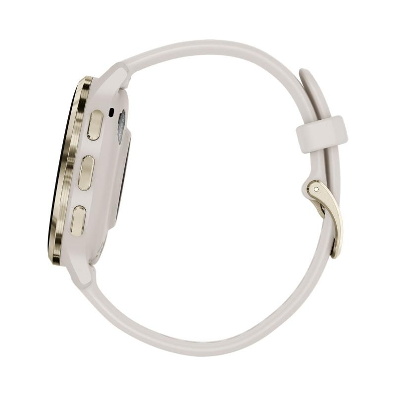 Ceas Garmin Venu 3S, Ivory/ Soft Gold [5]