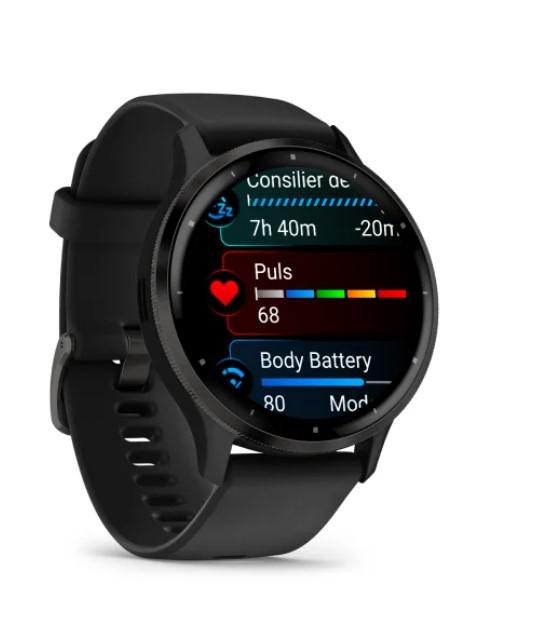 Ceas smartwach Garmin Venu 3, negru [2]