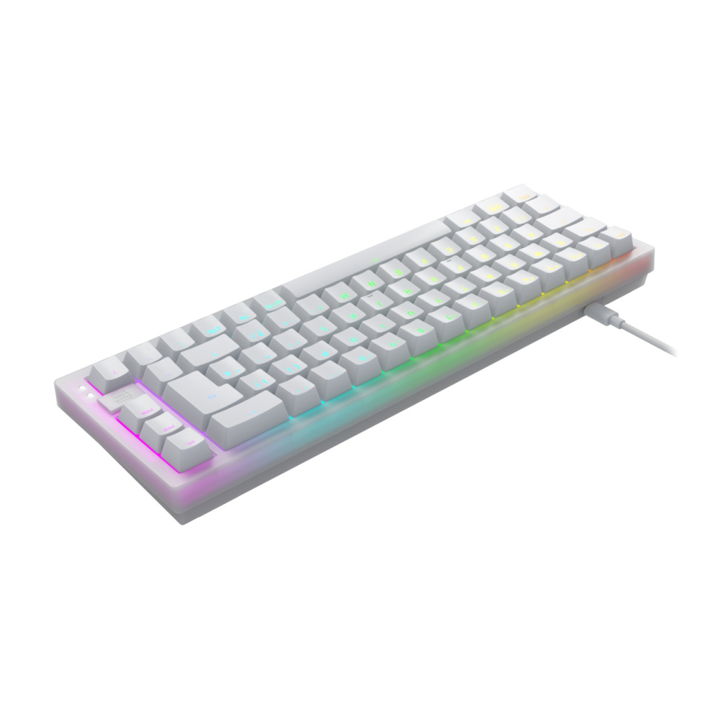 CHERRY K5V2 Compact keyboard Gaming USB QWERTZ German White [6]