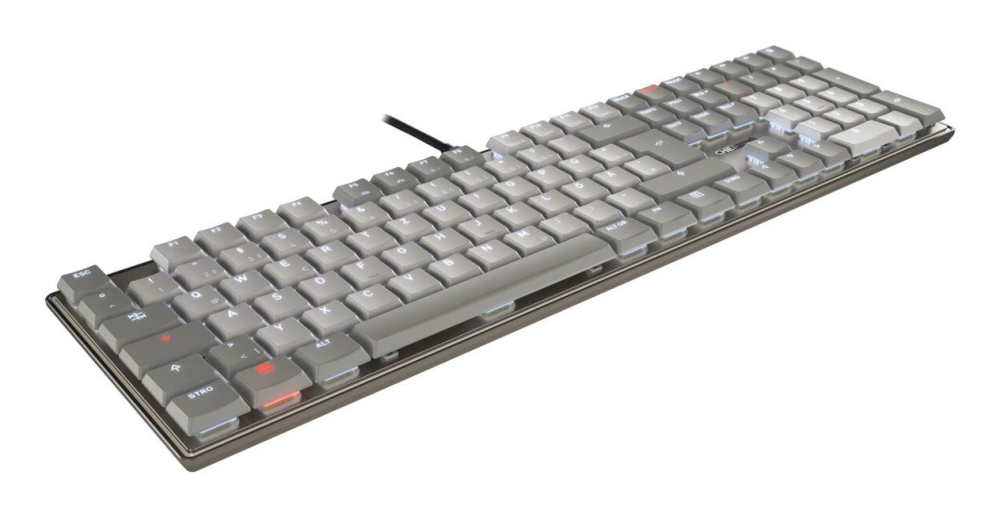 CHERRY KC 500 MX LP keyboard Home/Office USB QWERTZ German Grey [3]