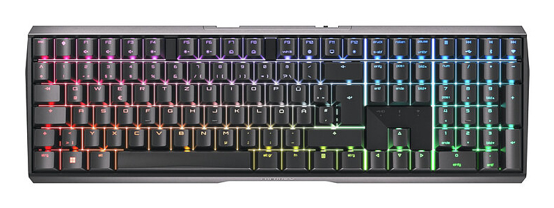 CHERRY MX 3.0S Wireless keyboard Gaming RF Wireless + Bluetooth QWERTZ German Black [2]