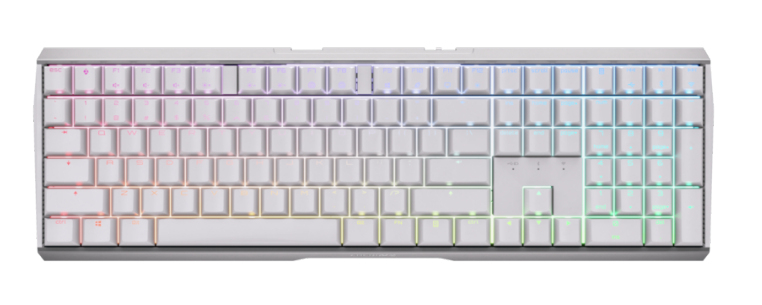 CHERRY MX 3.0S Wireless keyboard Gaming RF Wireless + Bluetooth QWERTZ German White [2]