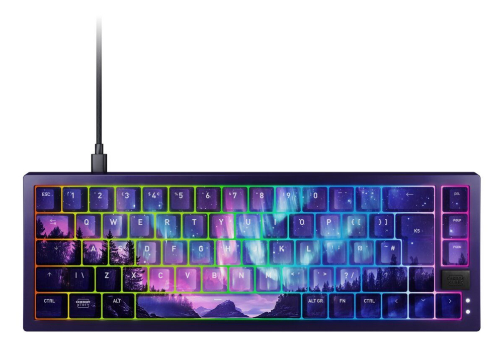 CHERRY NORTHERN LIGHT Bundle keyboard Home USB QWERTZ German Multicolour [4]