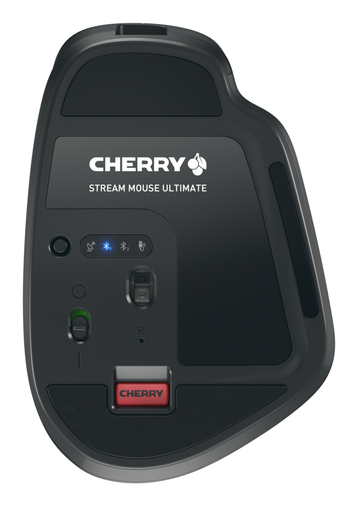 CHERRY Stream desktop ultimate keyboard Mouse included Home/Office USB + RF Wireless + Bluetooth QWERTZ German Black [17]
