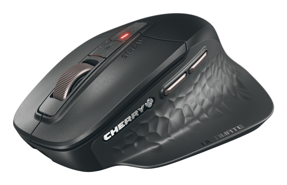 CHERRY Stream desktop ultimate keyboard Mouse included Home/Office USB + RF Wireless + Bluetooth QWERTZ German Black [16]