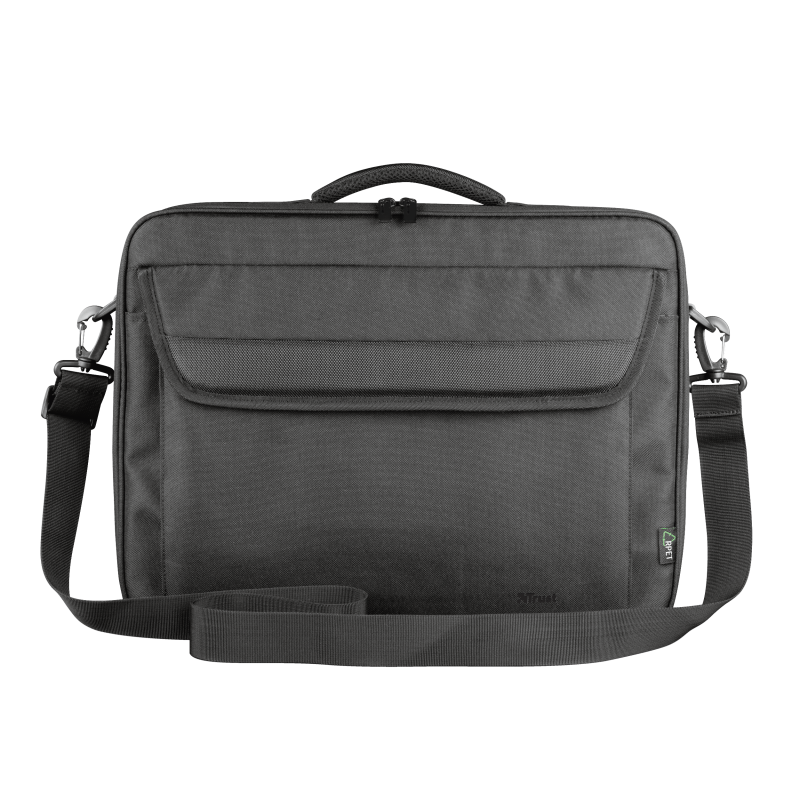 Geanta Trust Atlanta Carry Bag for 15.6" laptop  General Type of bag carry bag Number of compartments 4 Max. laptop size 16 " Max. weight 20 kg Height of main product (in mm) 390 mm Width of main product (in mm) 320 mm Depth of main product (in mm) 60 mm Total weight 475 g Weight of main unit 475 g [1]