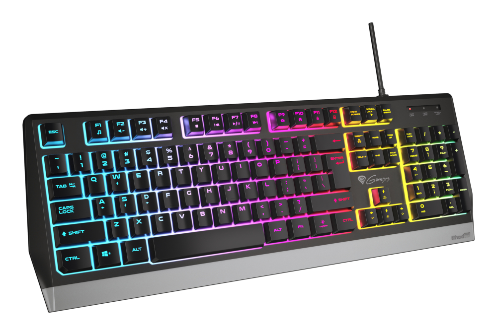 GENESIS Rhod 300 RGB keyboard Gaming USB QWERTY English Black [2]