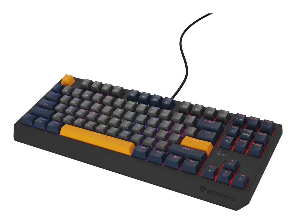 GENESIS Thor 230 TKL keyboard Gaming USB QWERTY English Blue [2]