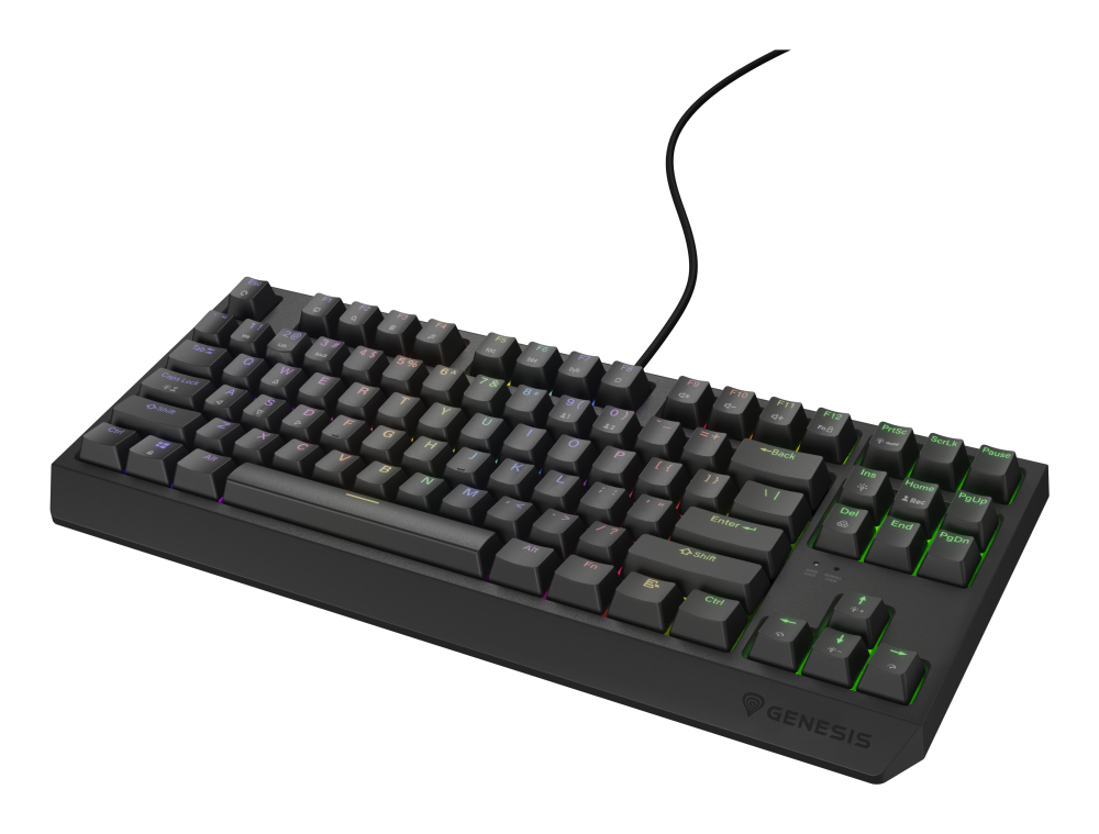 GENESIS Thor 230 TKL keyboard Gaming USB QWERTY US English Black [3]