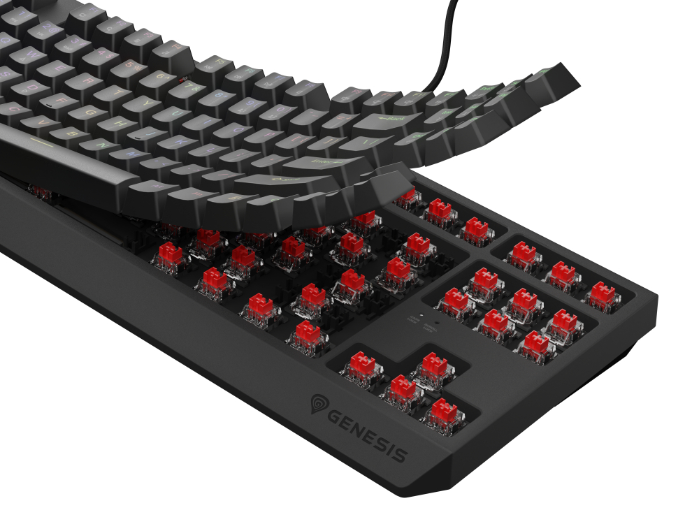 GENESIS Thor 230 TKL keyboard Gaming USB + RF Wireless + Bluetooth QWERTY Black [16]