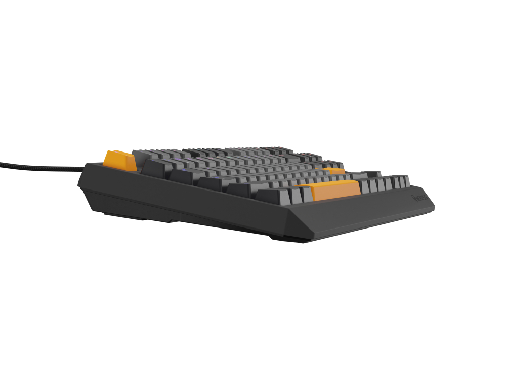 GENESIS Thor 230 TKL keyboard Gaming USB + RF Wireless + Bluetooth QWERTY Black, Grey, Orange [8]