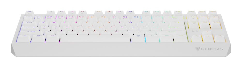 GENESIS Thor 230 TKL keyboard Gaming USB + RF Wireless + Bluetooth QWERTY US English White [4]