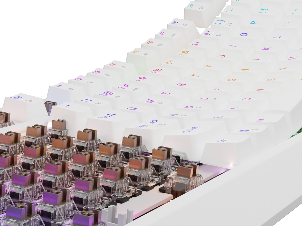 GENESIS Thor 230 TKL keyboard Gaming USB + RF Wireless + Bluetooth QWERTY White [15]