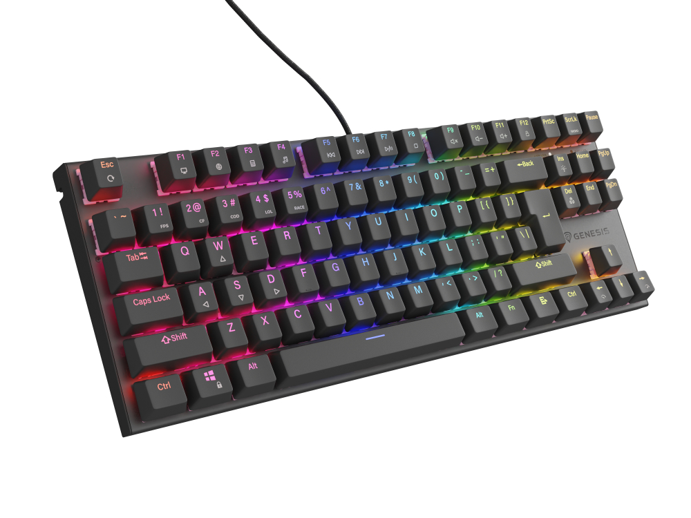GENESIS Thor 303 TKL keyboard Gaming USB QWERTY US International Black [2]