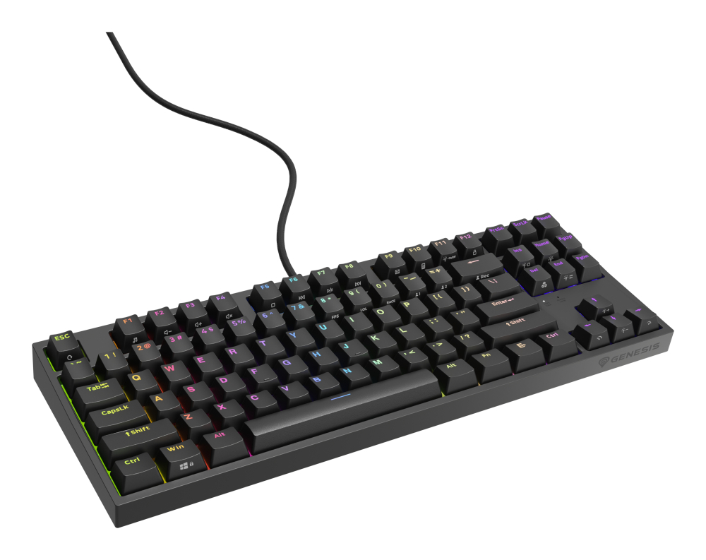 GENESIS Thor 404 TKL keyboard Gaming USB QWERTY US International Black [3]