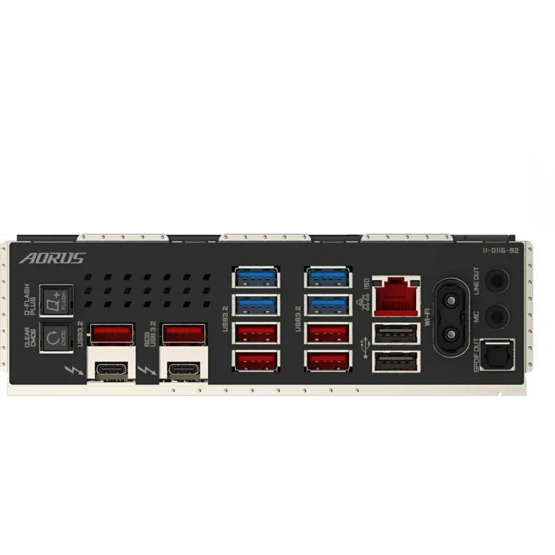 GIGABYTE Z890 AORUS MASTER Motherboard - Supports Intel Core Ultra (Series 2) CPUs, 18+1+2 phases VRM, up to 9500MHz DDR5 (OC), 2xPCIe 5.0 + 3xPCIe 4.0, Wi-Fi 7, 10GbE LAN, Thunderbolt 4 [5]