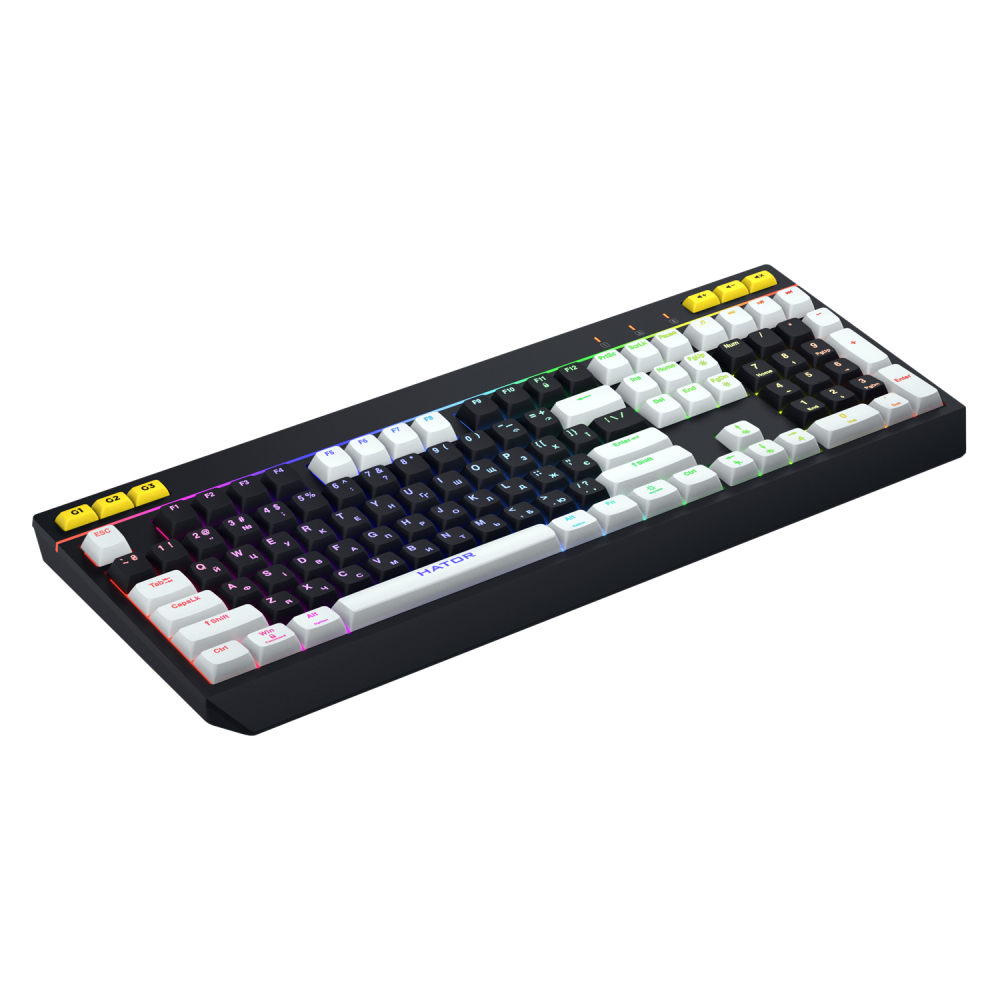 HATOR Icefall keyboard Gaming USB QWERTY US English Black [4]