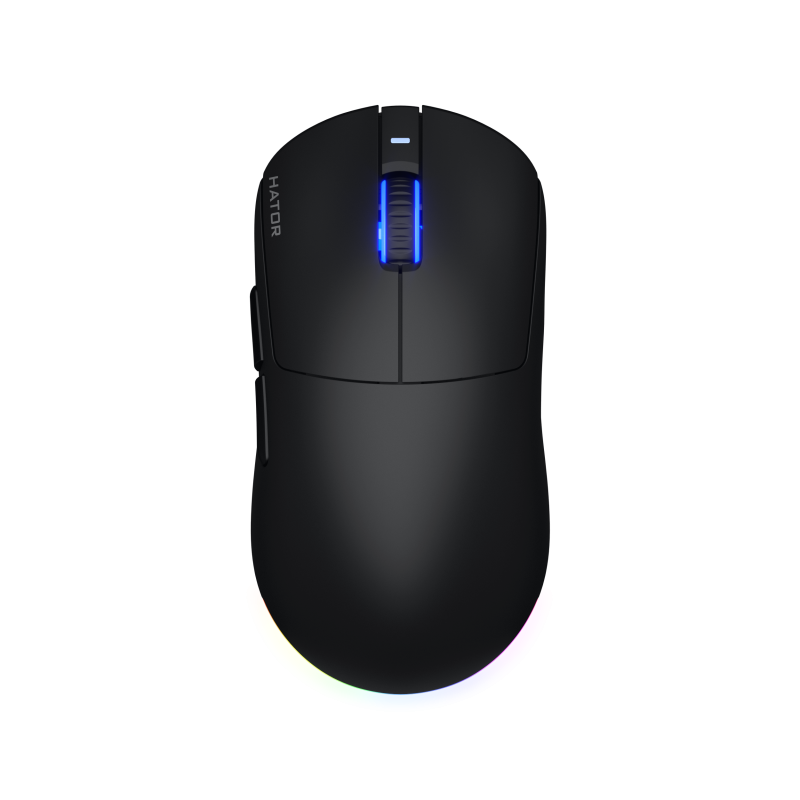 HATOR Quasar 3 Wireless mouse Gaming Ambidextrous RF Wireless + Bluetooth + USB Type-A Optical 12000 DPI [1]