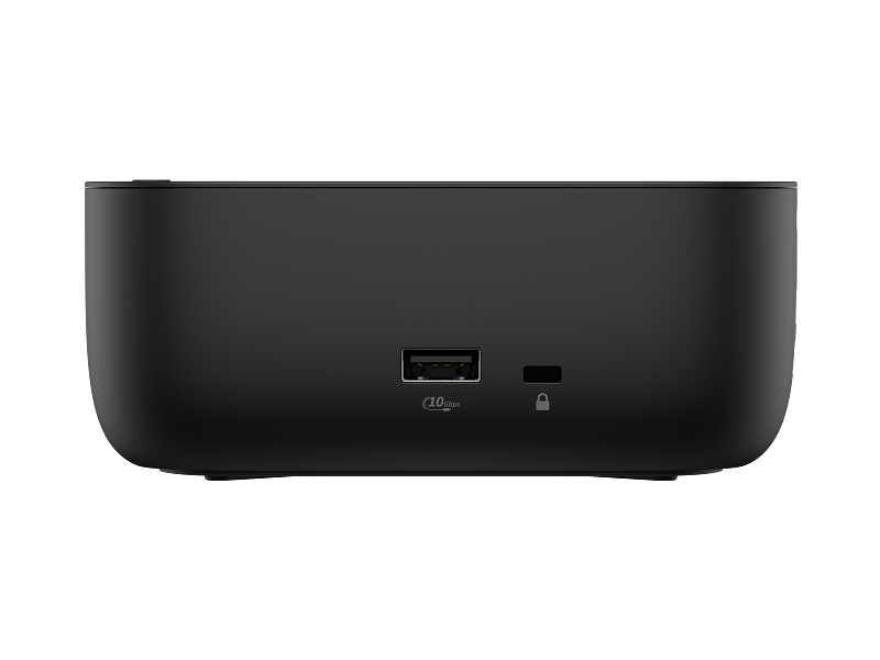 HP USB-C Dock G6 100W, Porturi: 2x USB Type-C (data & 15W USB Power Delivery)/ 1x USB Type-A 10Gbs/ 2x USB Type-A 5Gbs/ 2x DisplayPort 1.4/ 1x RJ-45/ 1x HDMI 2.1, Dimensiuni: 12.1 x 12.1 x 5.1 cm, Greutate: 0.68Kg, 3yw [4]