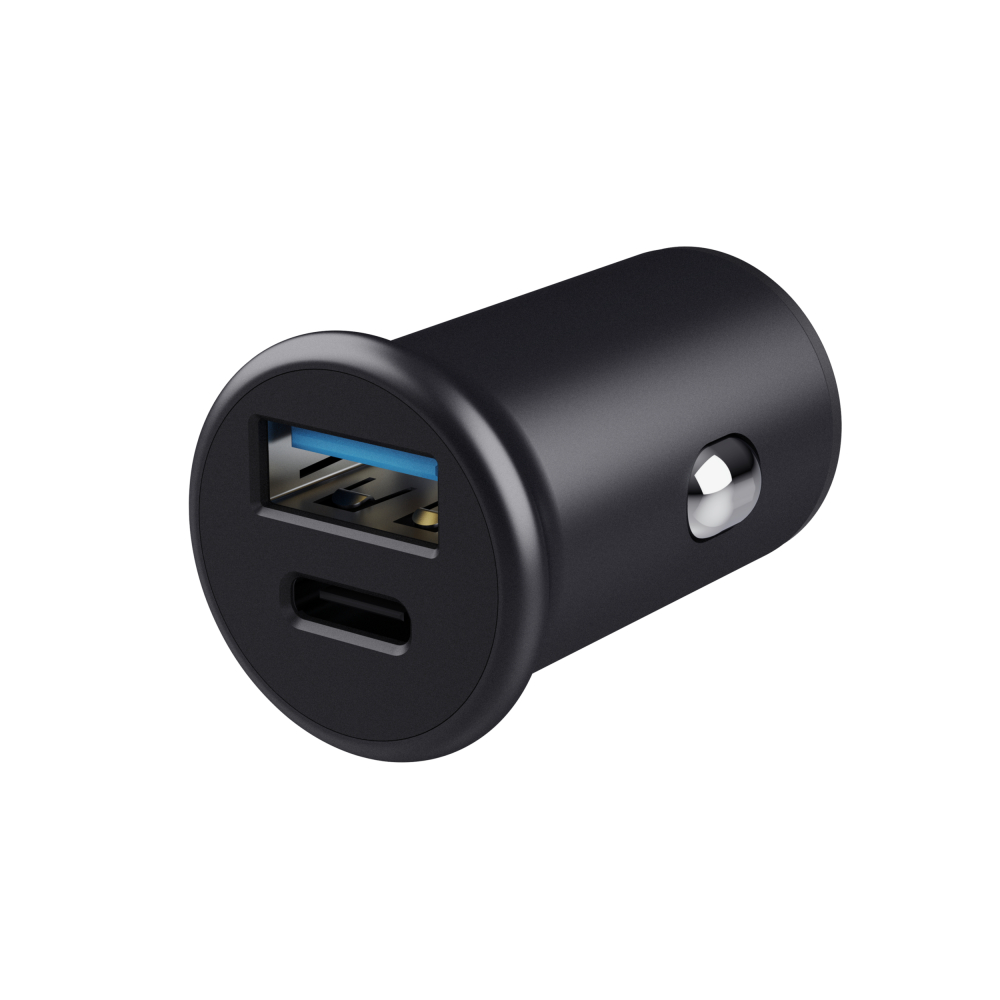 Incarcator auto Trust Maxo Fast, 2 porturi USB, putere maxima 38W, negru [2]