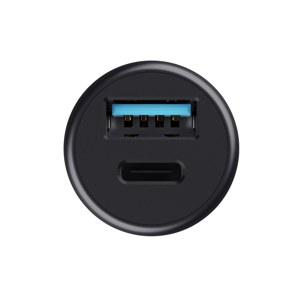 Incarcator auto Trust Maxo Fast, 2 porturi USB, putere maxima 38W, negru [5]