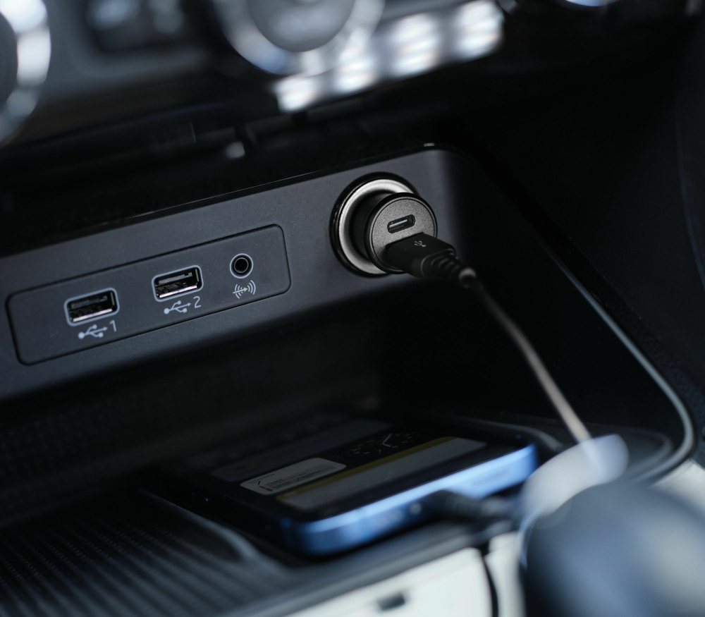 Incarcator auto Trust Maxo Fast, 2 porturi USB, putere maxima 38W, negru [8]