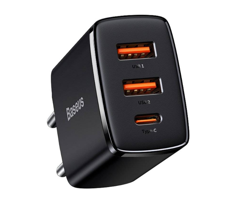 Incarcator Retea Baseus USB TypeCx2USB B [3]