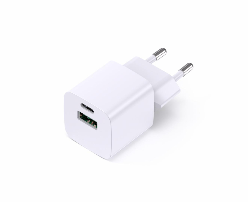 INCARCATOR SERIOUX 30W USB-C & USB-A de perete, Alimentator/încărcător cu USB, Ieșire USB-C: USB-C: 5V/3A, 9V/3A, 12V/2,5A, 15V/2,0A, 20V1,5A (30W) PPS: 3,3V-11V/3,0A, 3,3V-16,0V/2,0A (33W), USB-A: 5V/3A, 9V/2A, 12V/1,5A (18W) USB-C+USB-A: 5V/3A (15W) [3]