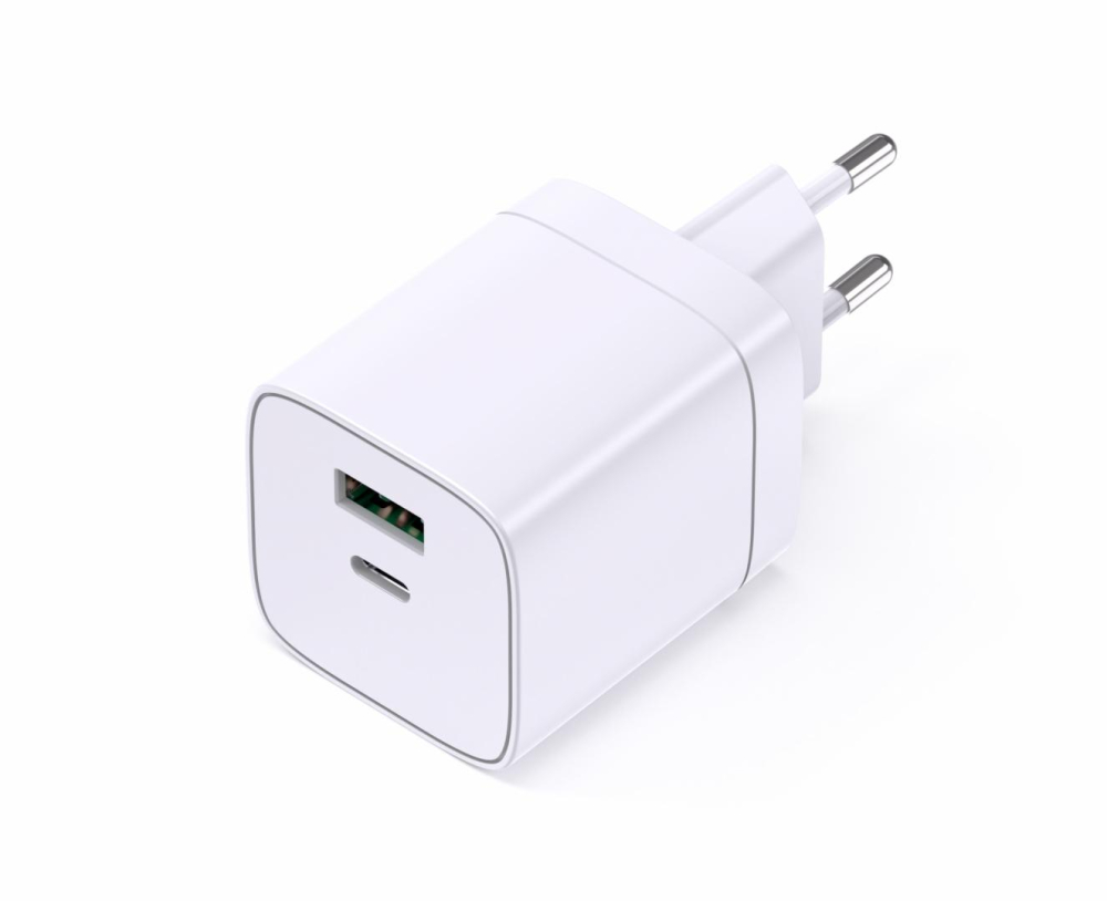 INCARCATOR SERIOUX 45W USB-C & USB-A de perete, USB-C: 5V/3A, 9V/3A, 12V/3A, 15V/3A, 20V/2,25A (45W) PPS: 3,3-11V/4,05A (45W), USB-A: 5V/3A, 9V/2A, 12V/1,5A (18W) USB-C+USB-A: 30W+12W=42W max. [4]