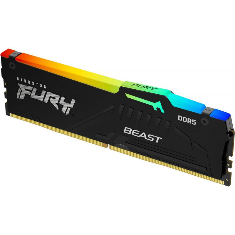 Kingston Technology FURY Beast 32GB 5600MT/s DDR5 CL40 DIMM (Kit of 2) RGB [2]